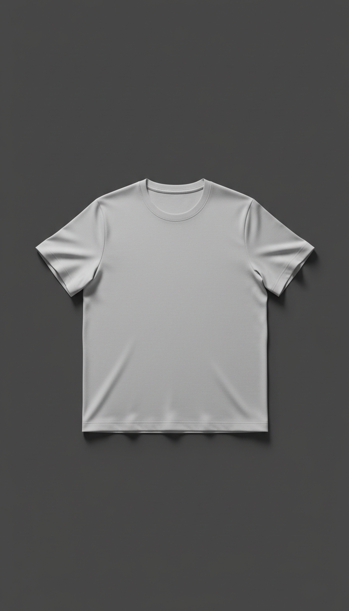 Polished Stone Minimalist Crew Neck Tee