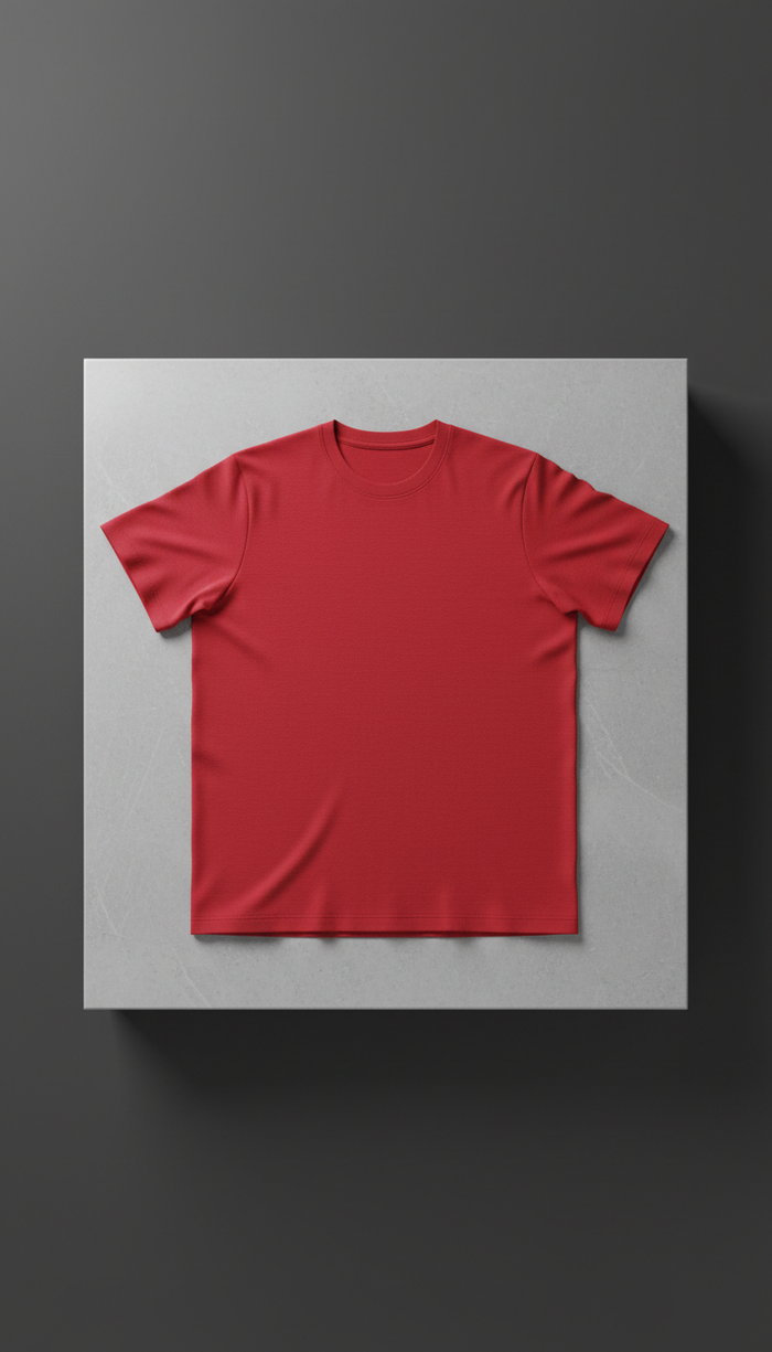 Signal Red Graphic Tee