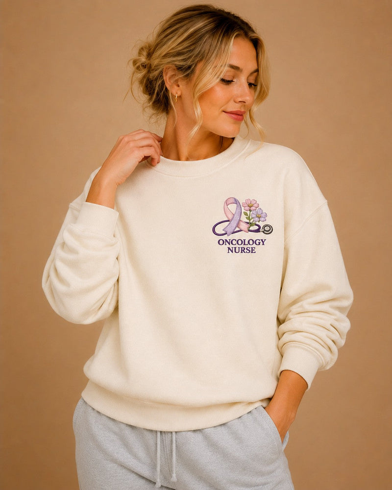 Oncology Nurse Crewneck